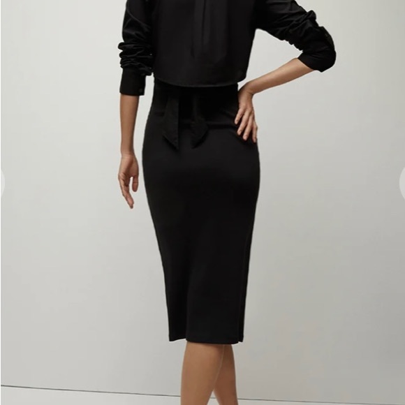 Veronica Beard two piece knit dress black . Medium $150 - Picture 4 of 4